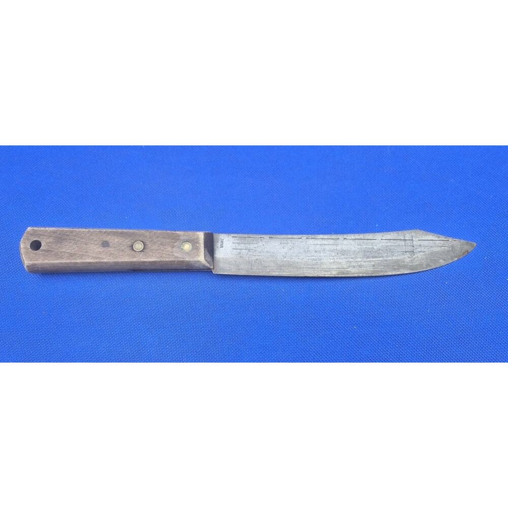 Vintage Frontier Forge High Carbon Steel Chef Knife Japan 11.75" Long 7" Blade